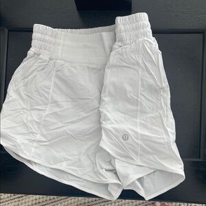 lululemon athletica Women's Athletic White Shorts